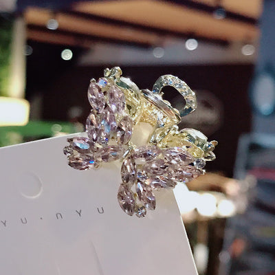 Pasador de Cristal con Moño para Cabello - Clip Elegante para Mujer - Image 8