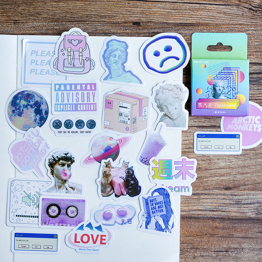 Colección de 46 Stickers Adhesivos Decorativos - Image 4