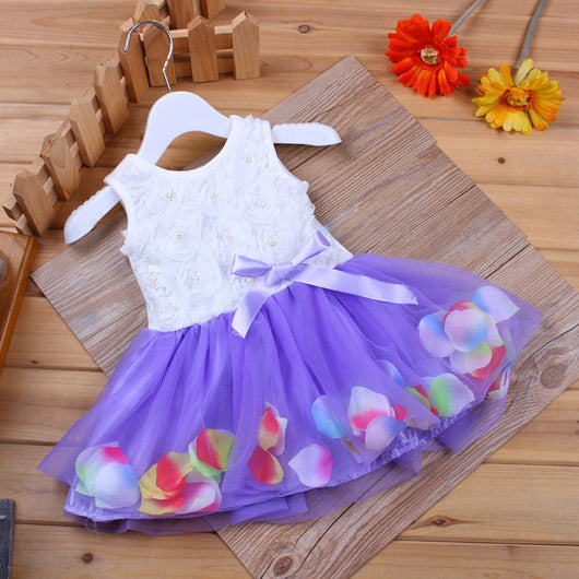 Vestido Niña Verano con Moño - Image 5