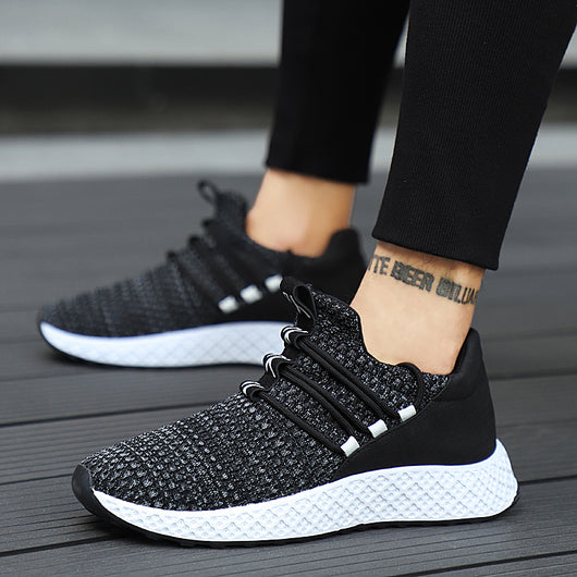 Zapatillas Deportivas Tejidas Ligeras para Hombre - Comodidad y Estilo Primavera Otoño - Image 22