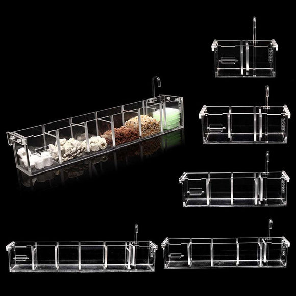 Wet Filter Box Separator for Aquariums