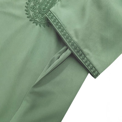 Túnica Suelta Islámica para Hombre - Ropa Tradicional Oriente Medio - Image 4