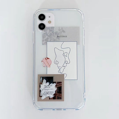 Funda para teléfono con diseño minimalista de línea recta - Image 3