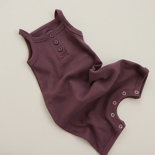 Pijama Romper de Algodón Waffle para Bebé - Diseño Fresco y Cómodo - Image 11