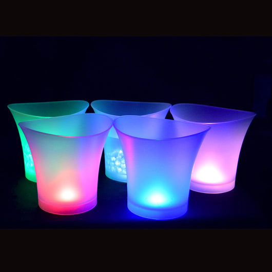 Cubo de Hielo LED Luminoso 5L con 7 Colores - Image 10