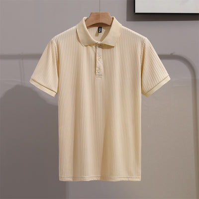 Camisa Ejecutiva Slim Fit de Manga Corta con Cuello Solapa - Image 8