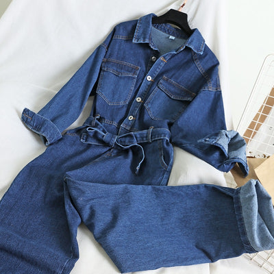 Mono de Trabajo en Denim Resistente