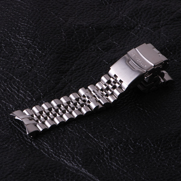 Correa de Reloj SKX007 Acero Inoxidable Curva Sólida - Image 9