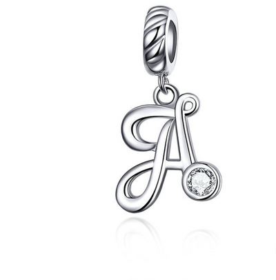 Pulsera de Plata 925 con Dijes de Letras - Joyería Coreana Personalizable - Image 8