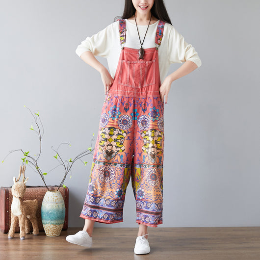 Pantalones Denim Estampados de Pierna Ancha - Image 27