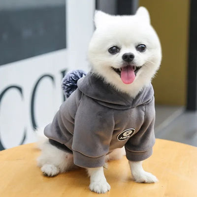 Abrigo Polar con Capucha para Perros y Gatos - Pijama de Invierno para Mascotas Pequeñas - Image 35