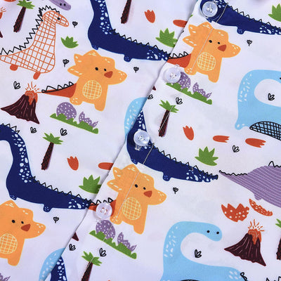 Traje Corto Infantil Estampado de Dinosaurios - Image 6
