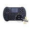 Teclado Inalámbrico QWERTY con Ratón Aéreo Integrado