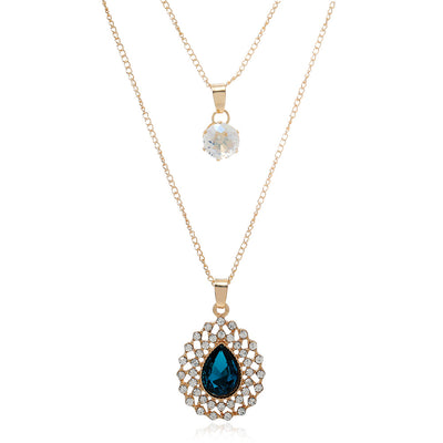 Conjunto de Collar y Aretes de Diamantes Brillantes - Image 3