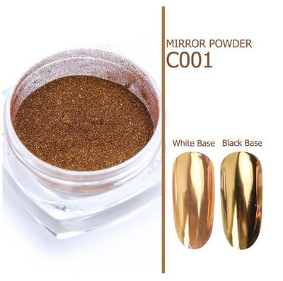 Polvo Pigmento Espejo para Uñas - Brillo Dip Powder Profesional - Image 6
