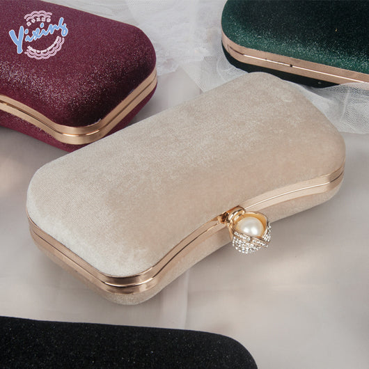 Bolso Vintage de Terciopelo para Mujer - Image 4