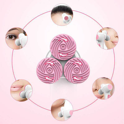 Limpiador Facial 3D de Silicona - Set de 3 Cabezales Redondos - Image 5