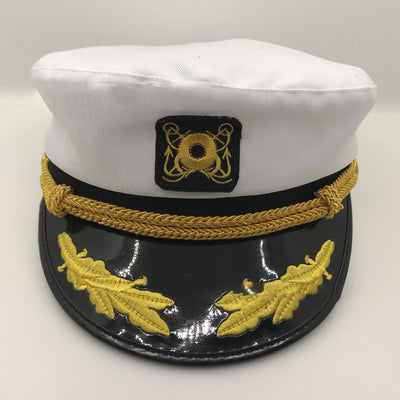 Gorra Náutica Retro Coreana Azul Marino Unisex - Image 6