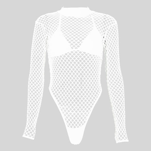 Body Sensual de Malla Transparente para Mujer - Image 10
