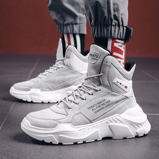 Zapatos Altos Trendy para Hombre - Estilo Otoño Invierno
