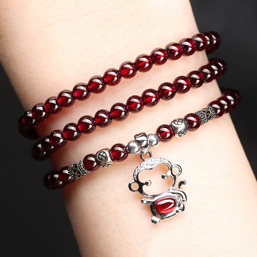 Pulsera de Granate Natural - Image 4