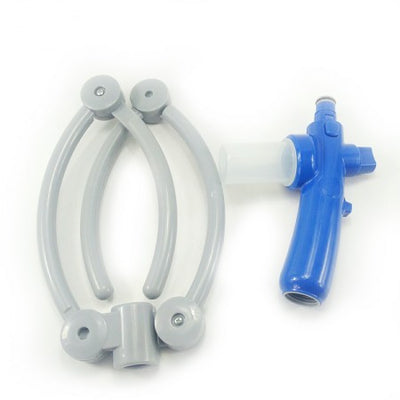 Manguera Plegable de Limpieza con Un Solo Botón para Baño de Mascotas - Image 6
