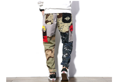 Pantalones de Trabajo Camuflaje Talla Grande con Cintura Elástica para Hombre - Image 6