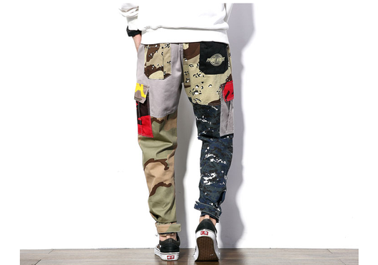 Pantalones de Trabajo Camuflaje Talla Grande con Cintura Elástica para Hombre - Image 6