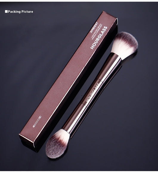 Brocha Doble para Maquillaje - Corrector y Polvo Profesional - Image 10