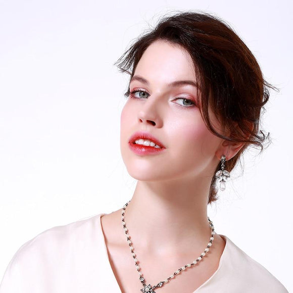 Aretes Góticos de Perla Retro - Diseño Europeo Minimalista con Personalidad