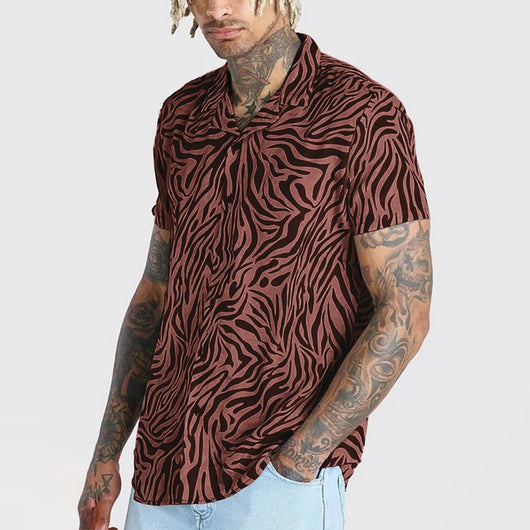 Camisa Ejecutiva Fit para Hombre - Manga Corta Cuello Clásico - Image 5