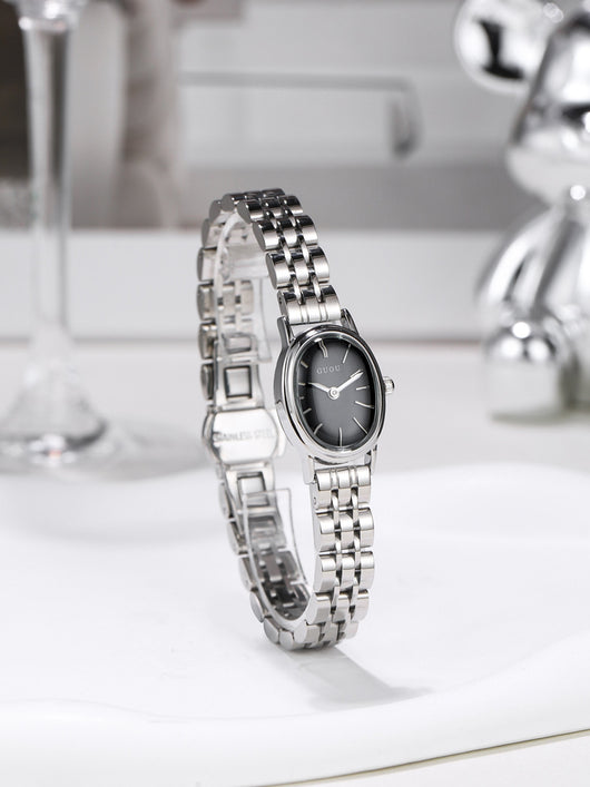 Reloj Femenino Casual Lujo Minimalista con Esfera Ovalada - Image 12