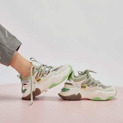 Tenis Oversized Bicolor - Estilo Urbano Moderno - Image 5