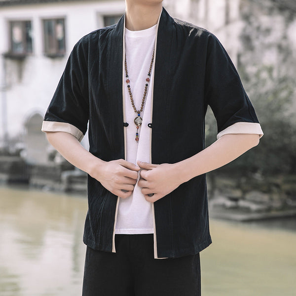 Kimono Cardigan Suelto con Hebilla
