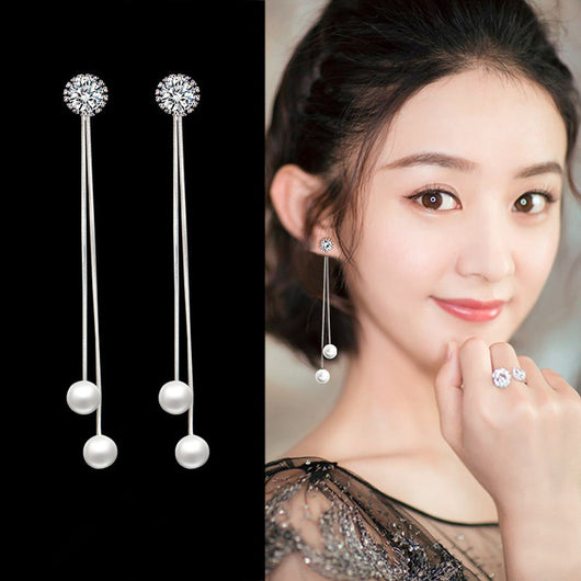 Aretes de Plata Esterlina 925 con Borlas Largas Elegantes - Image 10