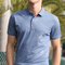 Camisa Polo de Algodón para Hombre con Solapa