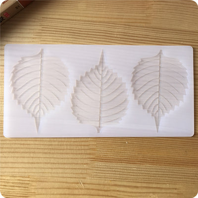 Molde de Silicona para Fondant con Forma de Hoja - Repostería Profesional - Image 4