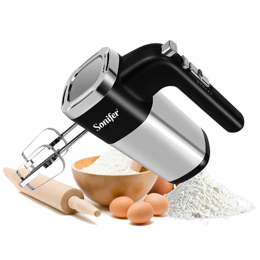 Batidora de Mano Eléctrica 500W 5 Velocidades - Mezclador Profesional para Cocina