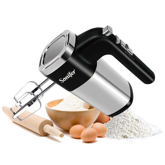 Batidora de Mano Eléctrica 500W 5 Velocidades - Mezclador Profesional para Cocina