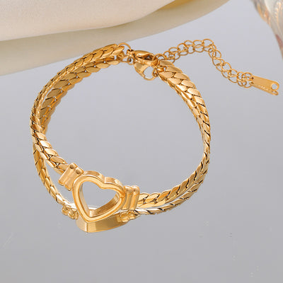 Collar Personalizable de Eslabones 'Amor' en Acero de Titanio - Image 25
