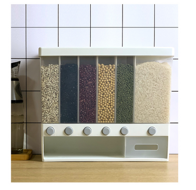 Contenedor de Arroz Montable en Pared con Diseño Moderno - Image 6