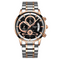 Reloj de Pulsera para Hombre con Correa de Acero Sólido