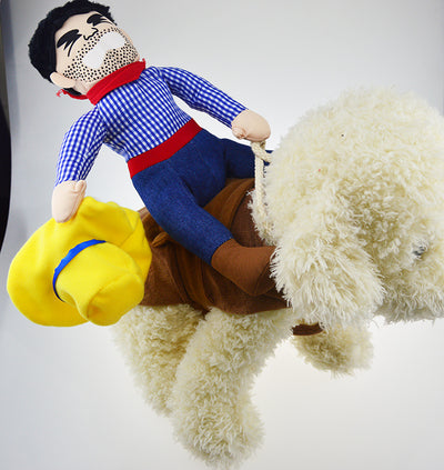 Disfraces Navideños para Mascotas y Jinetes - Trajes Divertidos de Papá Noel - Image 3