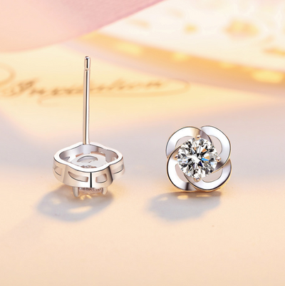 Aretes de Trébol en Plata Esterlina - Image 4