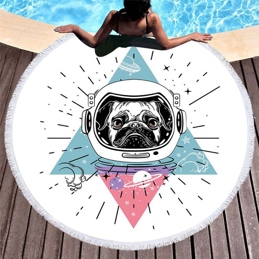 Toalla de Playa con Diseño 3D de Gatos y Perros - Image 12