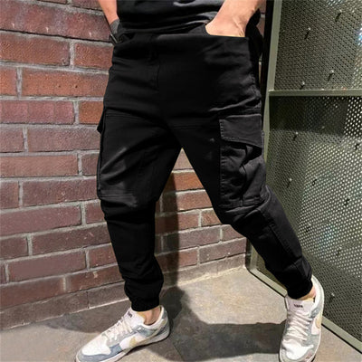 Pantalones Cargo Deportivos para Hombre con Bolsillos - Image 9