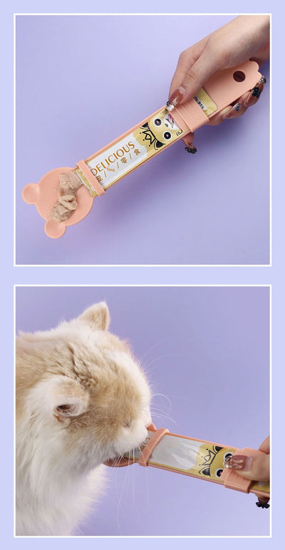 Dispensador de Alimento para Gatos con Exprimidor - Image 8