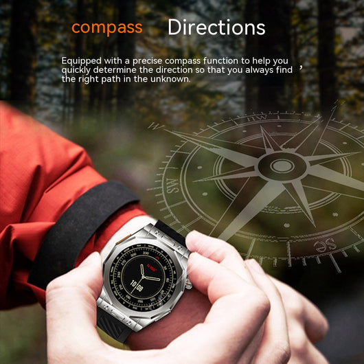 Reloj Inteligente con Pantalla AMOLED y Seguimiento de Salud - Image 8