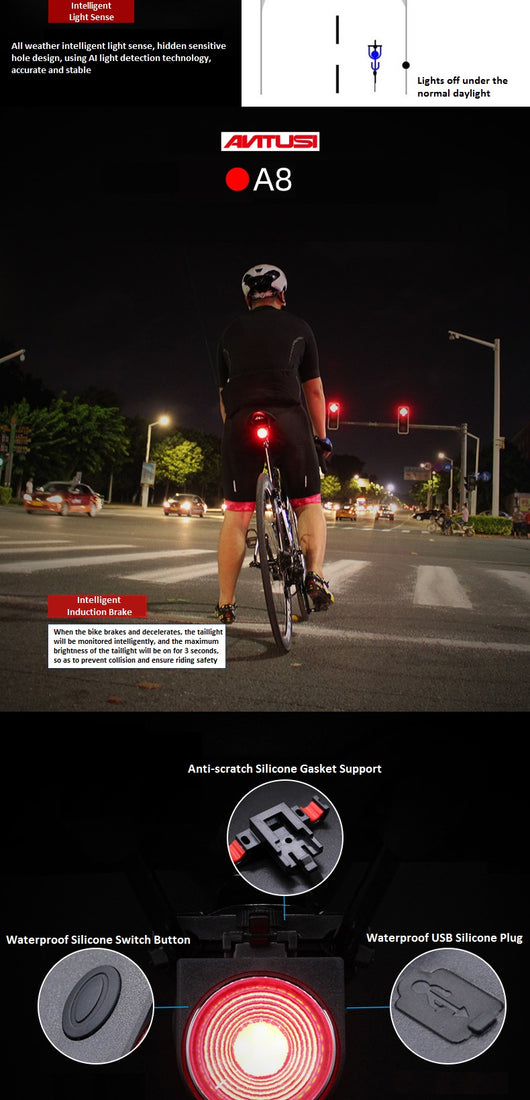 Candado Inteligente Anti-robo A8 para Bicicleta con Alarma - Image 4