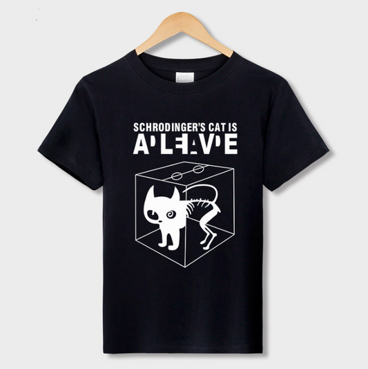 Playera Schrodinger's Cat - Diseño The Big Bang Theory para Hombre